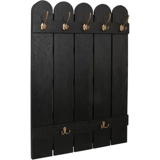 MCW Garderobenpaneel MCW-N95 86 x 60 cm Schwarz