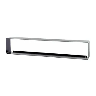 DESIGN DELIGHTS CD-Regal 80 x 14 x 15 cm Schwarz