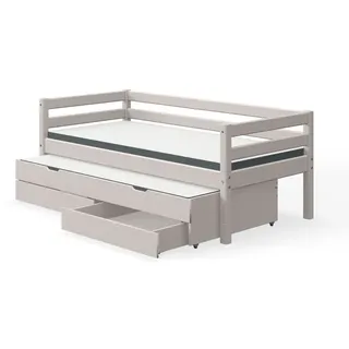 Flexa Funktionsbett Classic 90 x 200 cm Holz Grau