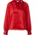 Bluse aus Satin rot 46