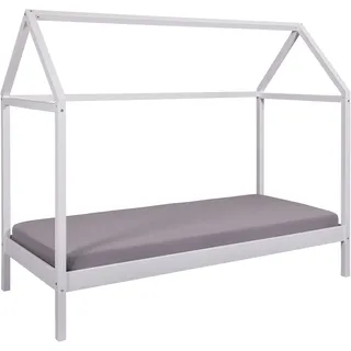 Interlink Hausbett Sun Road 90 x 200 cm Kiefer massiv weiß