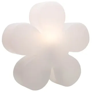 8 seasons DESIGN LED Dekoleuchte Shining Flower 6 W Ø 60 cm inkl. Fernbedienung Weiß