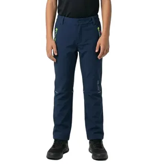 TROLLKIDS Hemsedal Softshell Hosen Navy/Grün 140