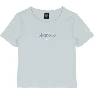 Santa Cruz - Women's Love Script Front T-Shirt - T-Shirt Gr 16 grau
