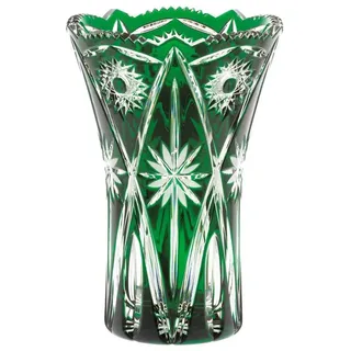 ARNSTADT KRISTALL Tischvase ARNSTADT KRISTALL Vase Nizza smaragd grün (26 cm) - Kristallglas mundg