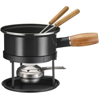 Mäser Käsefondue Set, Edelstahl 18/0 - schwarz