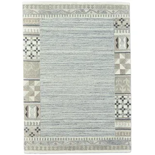 THEKO Nakarta 6030 Wollteppich 170 x 240 cm Grau