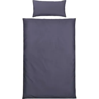 Erwin Müller Bettwäsche Bettwäsche "Landshut", Mako-Satin, Uni grau