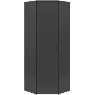 milino Eckschrank 72 x 195 x 72 cm Grau