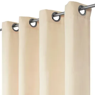 BestLivings Dekoschal Ellen Ösen ca. 140x145 cm beige - creme