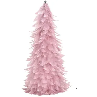Feder Tannenbaum Weihnachten Rosa Pink 40 cm