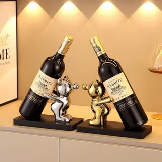 Rotweinregal-keramikornamente Strahlen Luxus Und Eleganz Aus Und Eignen Sich Als Dekoration Für Wohnzimmer, Eingangsbereich, Esszimmer, Tv-schrank Und Weinschrank.