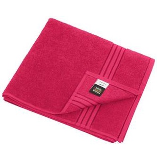 Bath Towel Badetuch in flauschiger Walkfrottier-Qualität pink, Gr. one size