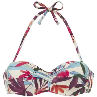 LASCANA Bügel-Bandeau-Bikini-Top Damen Beige 44 Cup D