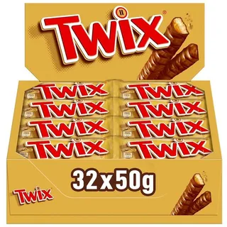 Twix Schokoriegel 32 Riegel, 32 St.