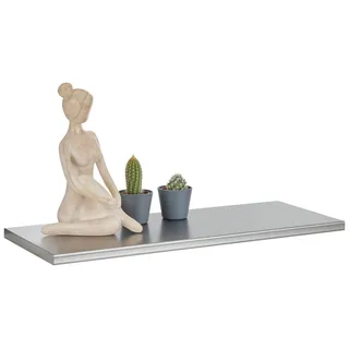 Wandboard Inox Edelstahlfarben