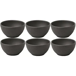 Villeroy & Boch Dipschale schwarz 6-tlg.