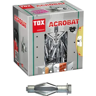 TOX Metall-Hohlraumdübel Acrobat M8 x 55 mm 25 Stück