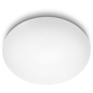 Suede ceiling lamp white 4x10W