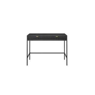 Selsey VELLORE - Schminktisch/Schreibtisch 104 cm schwarz
