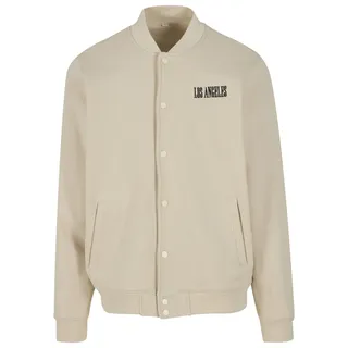 Mister Tee Los Angeles EMB Heavy Tonal College Jacket beige 54/56