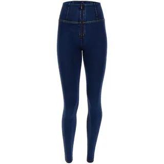 Freddy Damen Wrup Freddy Wrup Denim - High Waisted - Full Length - Black + Black Stitching - XL