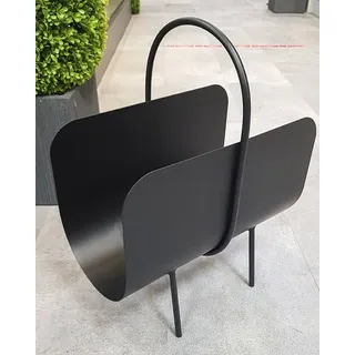 freiraum Zeitungsständer 22586, in schwarz, Metall - 37x47x22cm (BxHxT) schwarz