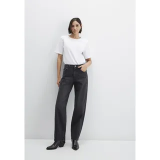 Mavi Leila W/Cut Baggy Jeans Schwarz 26/28