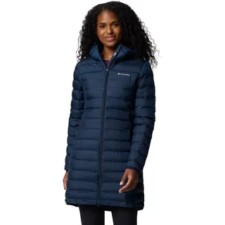 Columbia Lake 22 II Down Long Hooded Jacket Damen Blau M