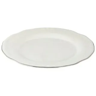 Hermia Concept Geschirr-Set Platin Yaldiz (24-tlg), 6 Personen, Porzellan, 24-teiliges Set silberfarben
