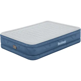 BESTWAY Fortech Doppelluftbett Snugable Top mit Elektropumpe 203x152x46cm