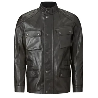 Belstaff Turner Motorrad Lederjacke M