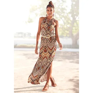 LASCANA Maxikleid Braun 38