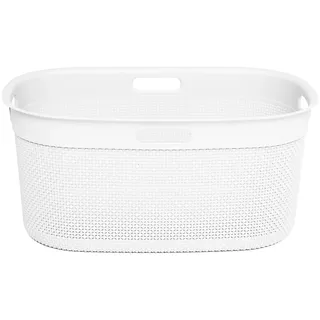 Ondis24 Wäschekorb Tragekorb Wäschesammler Transportkorb Moda Mosaik 45 L