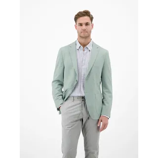 Lerros Jerseysakko LERROS "Leichter Jersey-Blazer mit bedrucktem Futter", Herren, Gr. 52, tinted grau, 82% Polyester, 11% Viskose, 7% Elasthan, Sakkos, Jersey mit Stretchanteil, bedrucktes Innenfutter, 2-Knopf-Design