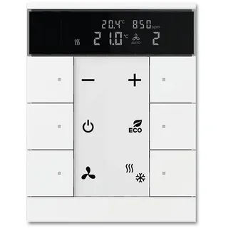 Busch-Jaeger SBC/U6.0.11-84 Raumtemperaturregler mit CO2/Feuchte-Sensor 6-fach