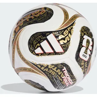 adidas FIFA Fußball-Weltmeisterschaft 26 Trionda Finals Miniball White / Black / Gold Metallic Gr. 1