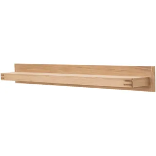 Livetastic Wandboard, Eiche, Holz, Holzwerkstoff, Balkeneiche, furniert, massiv, 180x20x25 cm, Made in EU, Küchen, Küchenmöbel, Küchenregale