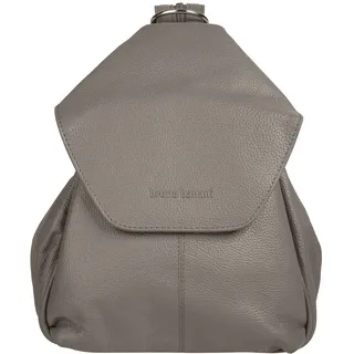 Bruno Banani Rucksack echt Leder in grau -