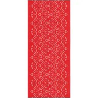Ekelund Tischläufer Julhjärtan 380 35x80 cm Baumwolle-Leinen-Mix