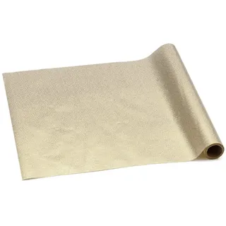 Partydeco Dekorativer Läufer, Gold, 0,36 x 3 m