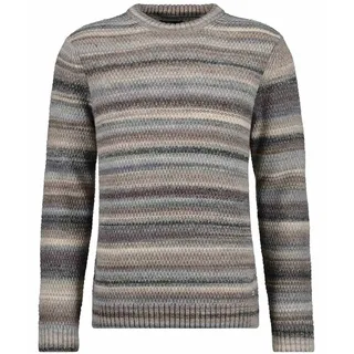 RAGMAN Rundhalspullover grau|silberfarben XL (54)