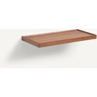 Am.pm Wandregal Aus Walnussholz Und Furnier B60 Cm, Tidder Nussbaum