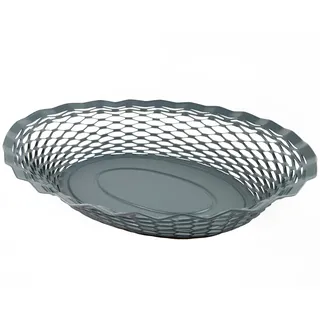 Roger Orfèvre TABLE PASSION Brotkorb aus Edelstahl 30 x 24 x 5 cm