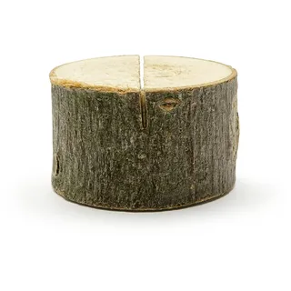 PartyDeco Kartenhalter Sitzplatz - 3,5 x 2 cm, 6 Stück - Holz Baumscheiben - Hochzeit Tischkartenhalter, Platzkartenhalter, Memohalter, Menükartenhalter für Event, Hochzeit, Restaurants, Deko