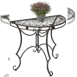 DanDiBo Ambiente Halbrundtisch 96000 80 x 0 x 0 braun
