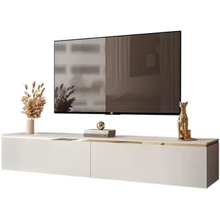 lookway Aurora Lowboard 180 cm Beige/Gold Metall