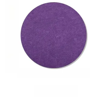 Runde Korktafeln, Filz-Pinnwand für Wände, Kork-Pinnwand, Memotafel, Leinen, Bauernhaus, dekorative Sichttafel, Korktafeln für Bürodekoration (Violett, 30 x 30 cm)