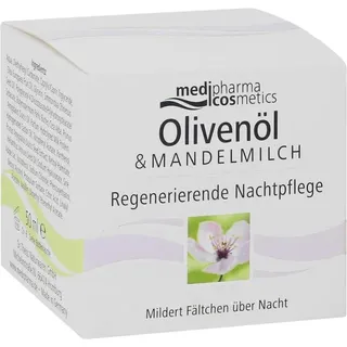 Dr. Theiss Naturwaren Olivenöl Regenerierende Nachtpflege Mandelmilch 50 ml