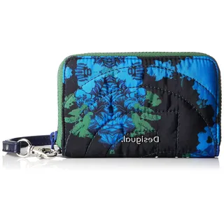 Desigual Damen Geldbörse Geldbeutel Portemonnaie blau
